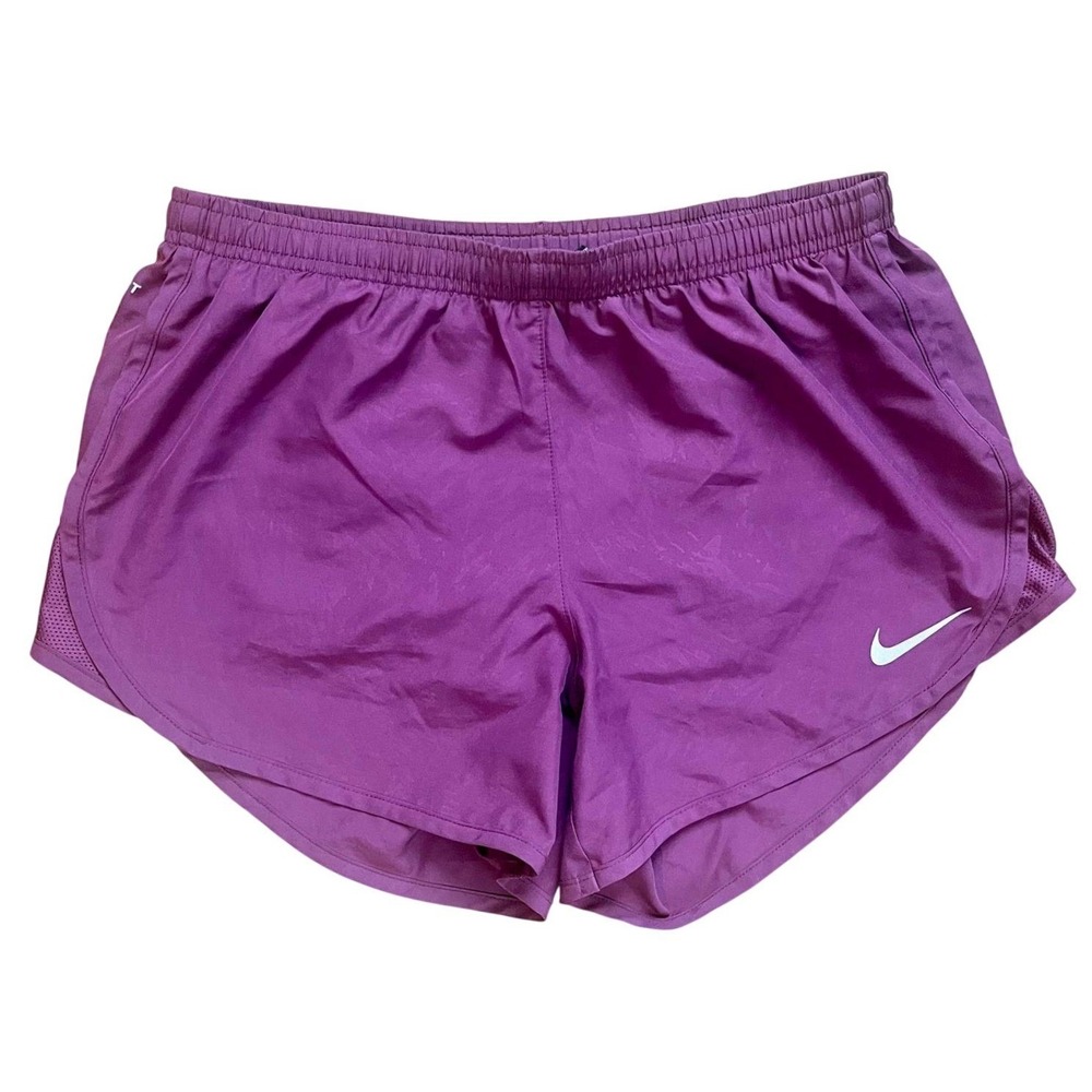 Nike Dri-FIT‎ Running Shorts | Purple | Small | Zip Pocket | Liner | Athletic